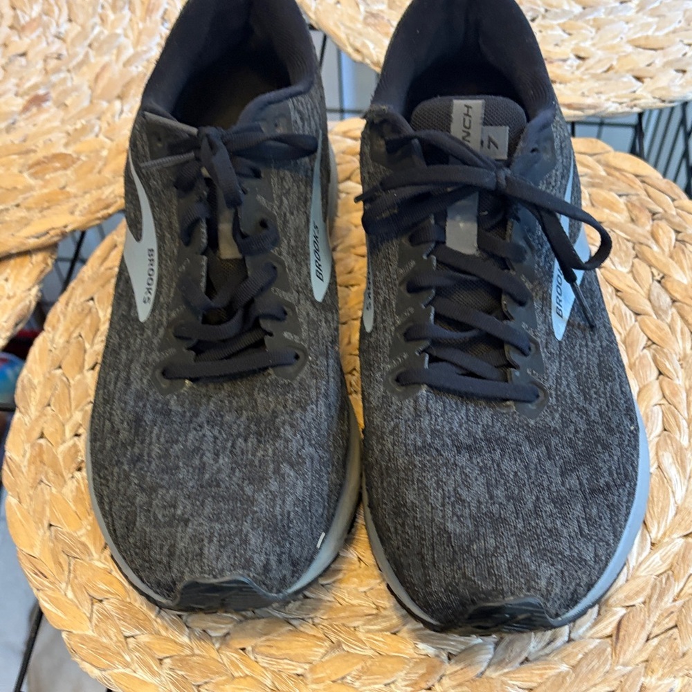 Brooks Launch 7 Men's Running Shoes Size 12, Black/Ebony